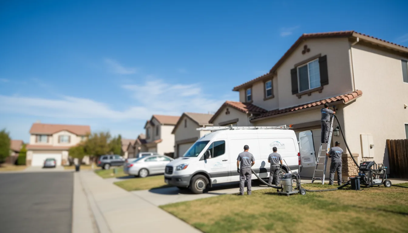 Air Duct Cleaning in Roseville, CA near me